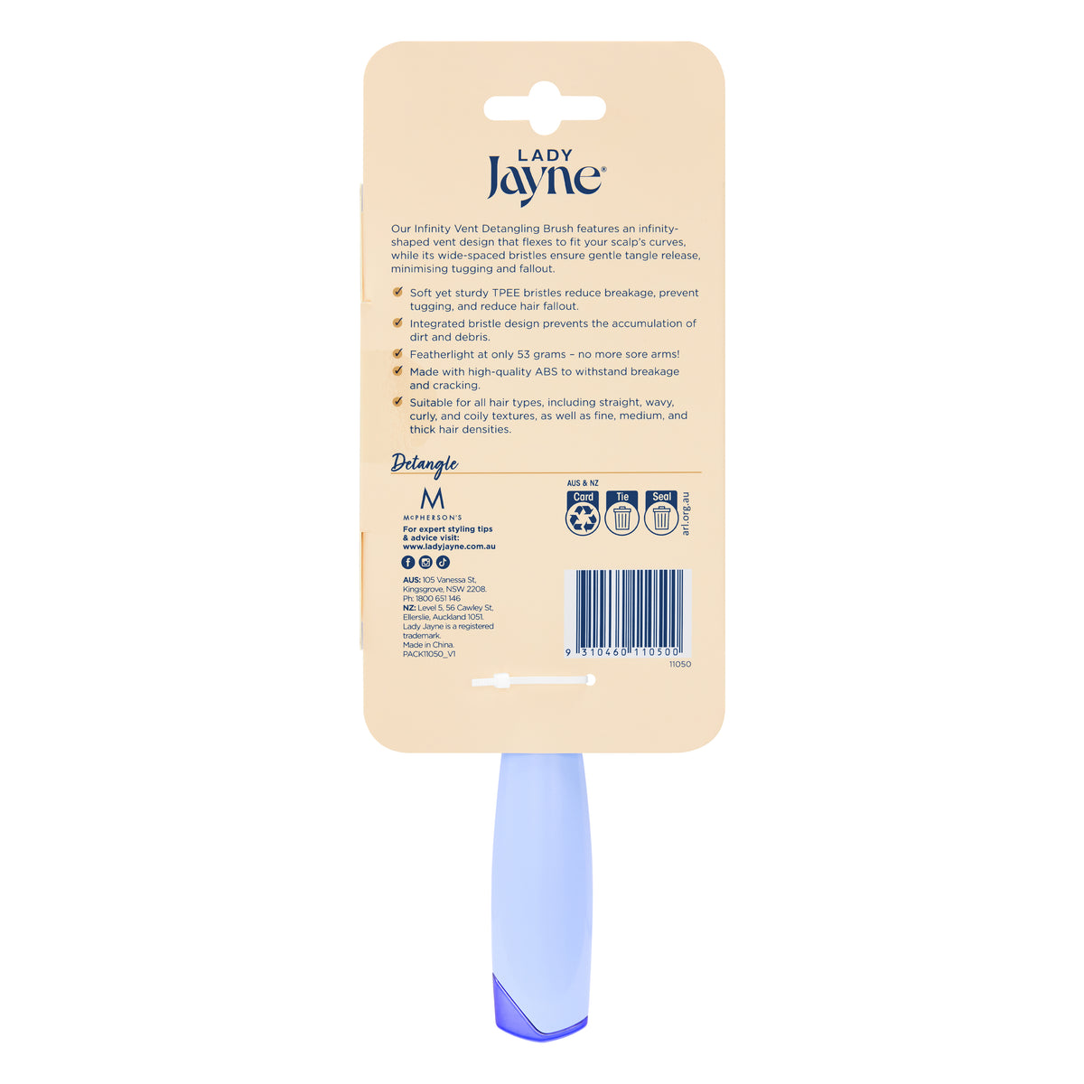 Infinity Vent Detangling Brush