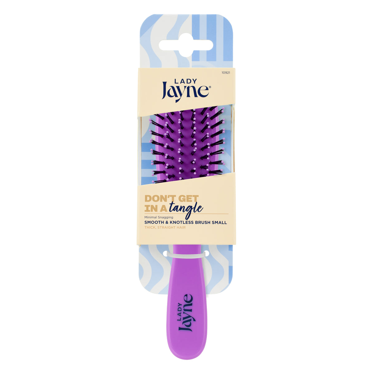 Smooth & Knotless Detangling Hair Brush Small in use
