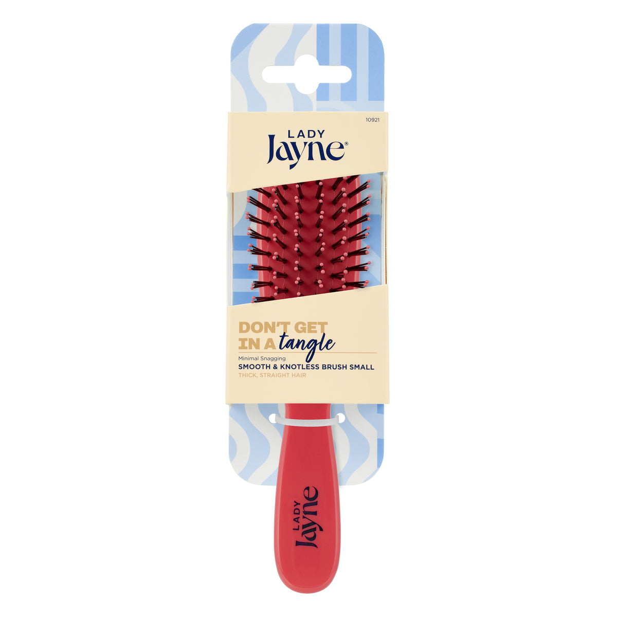 Smooth & Knotless Detangling Hair Brush Small in use