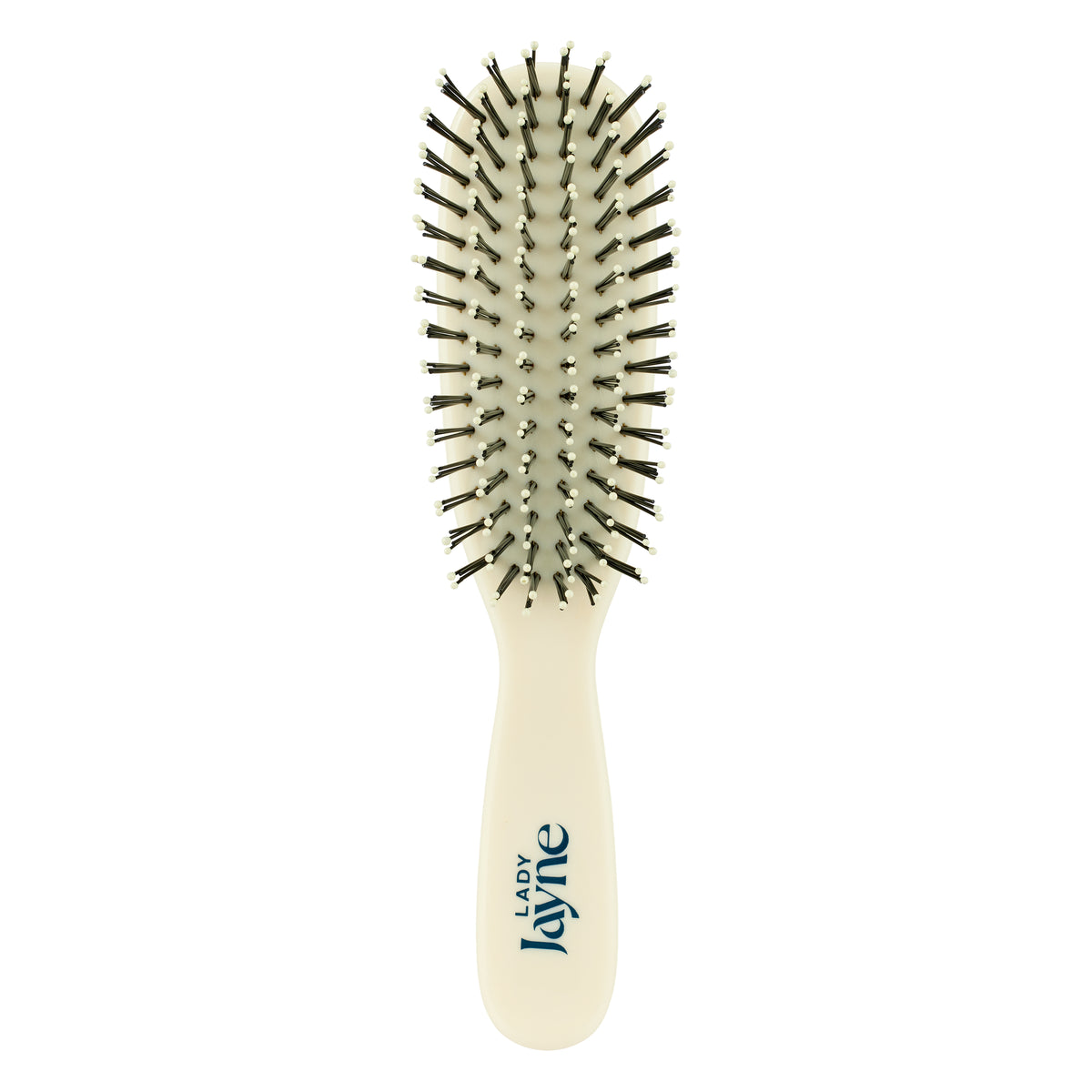 Smooth & Knotless Detangling Hair Brush Small in use