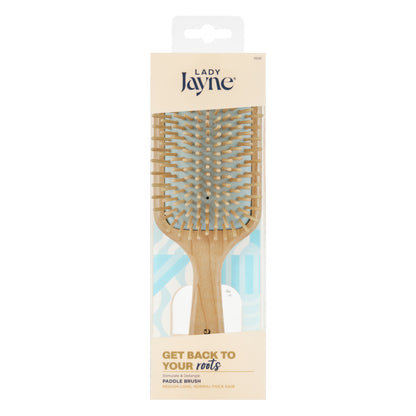 Stimulate & Detangle Paddle Hair Brush, Medium Long, Normal to Thick Hair
