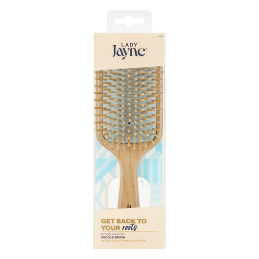 Stimulate & Detangle Paddle Hair Brush, Medium Long, Normal to Thick Hair