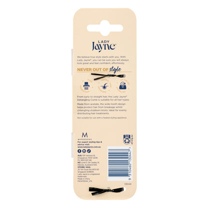 Acetate Detangling Comb