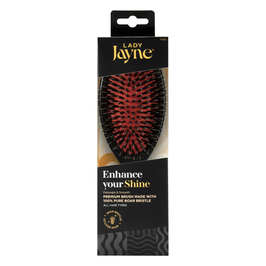 Detangle & Smooth Premium 100% Boar Bristle Hair Brush
