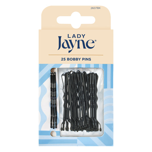 Black Bobby Pins - 25 Pk