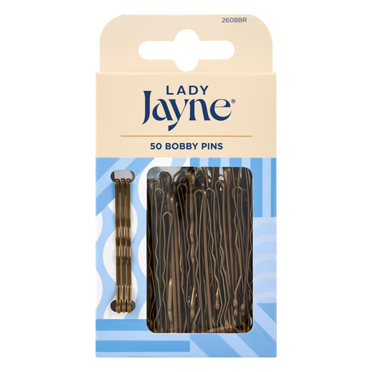 Brown Bobby Pins 4.5cm 50 Pack