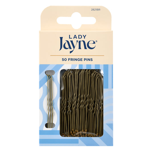 Brown Fringe Pins 5cm 50 Pack