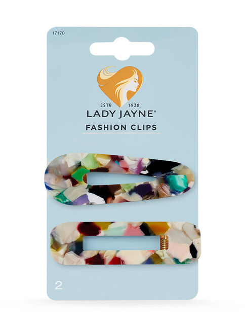 Fashion Clips - 2 Pk, Assorted