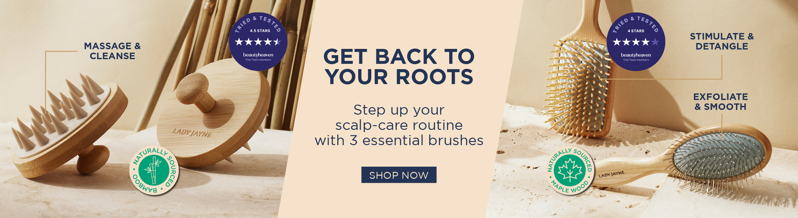 Step up your scalp routine with 3 essential brushes