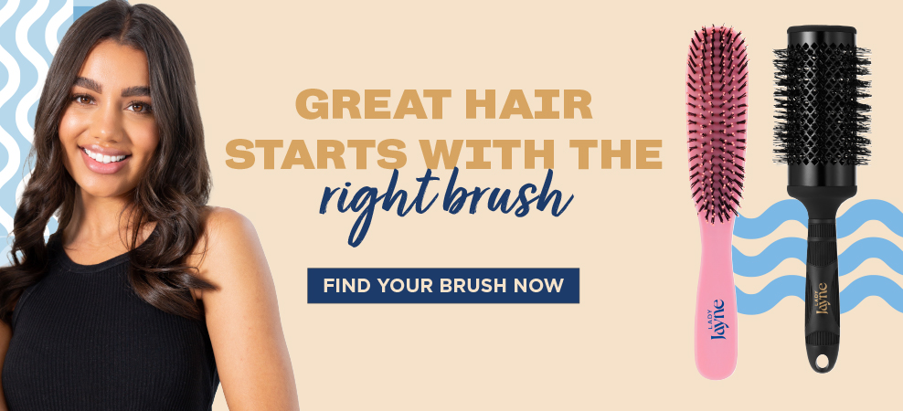 Great Hair Starts with The Right Brushes - Find Your Brush Now