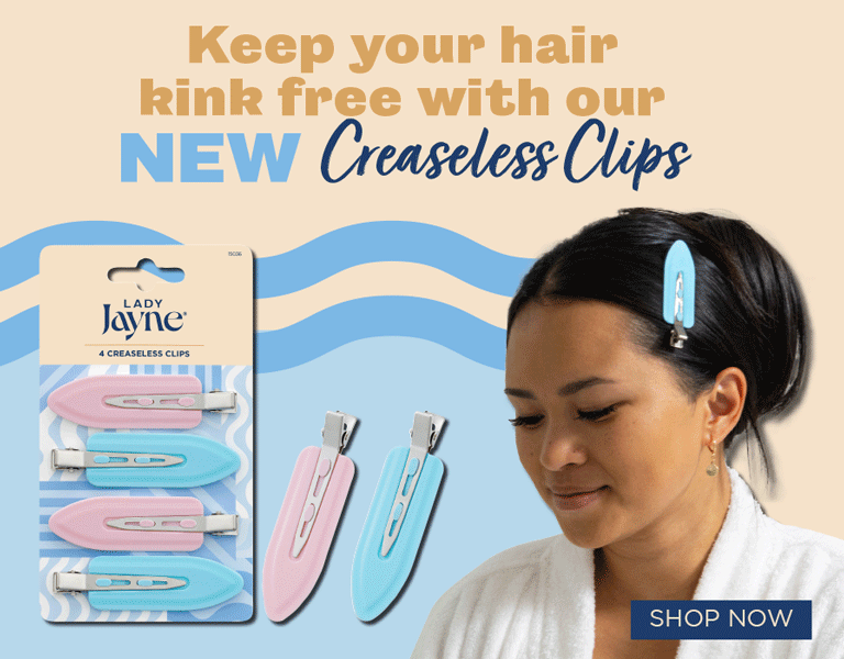 Keep Your Hair Kink-Free With Lady Jayne's Creaseless Clips
